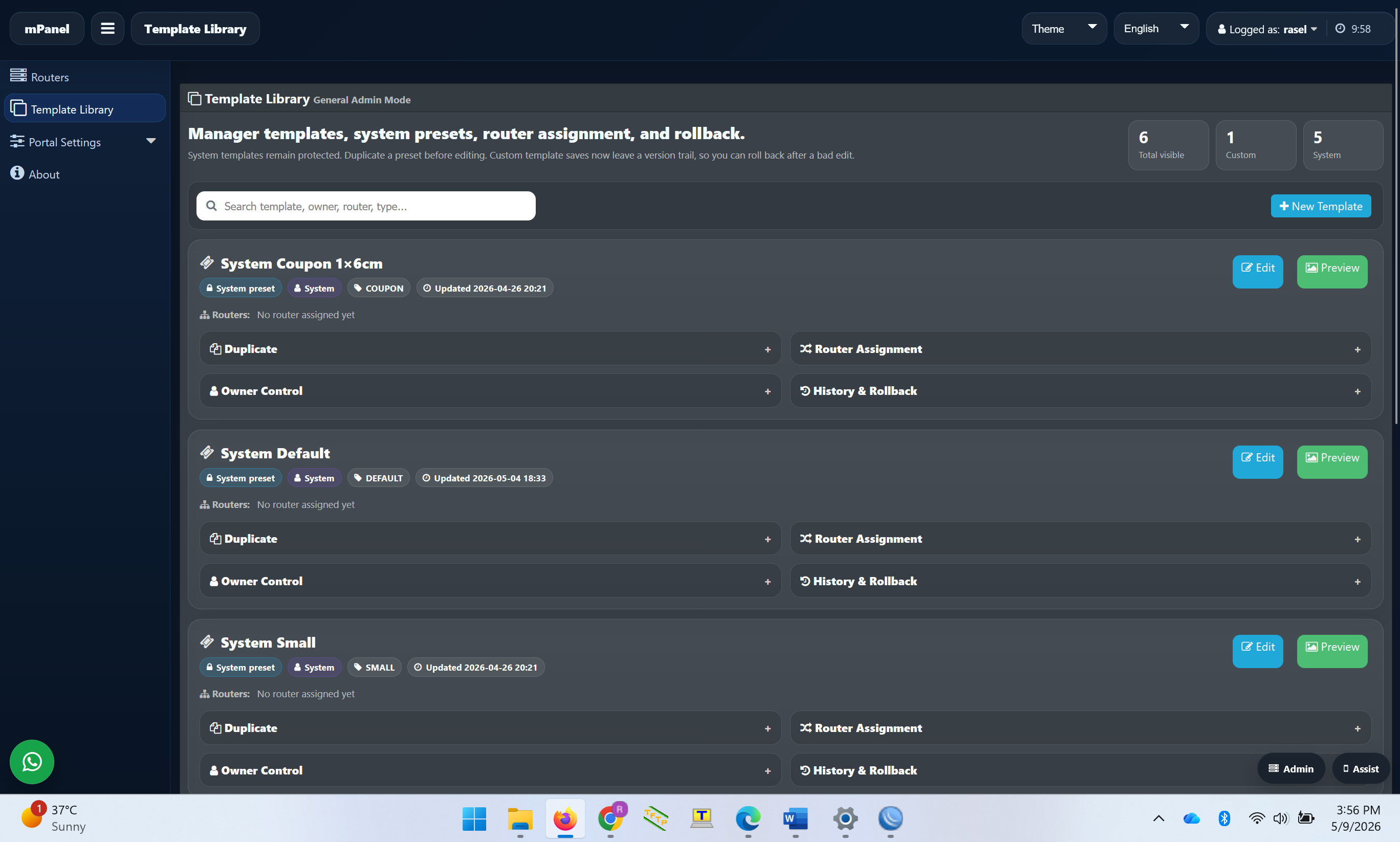 mPanel Automation Platform